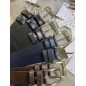 Cintura cuoio 3,5cm artigianale made in italy LG