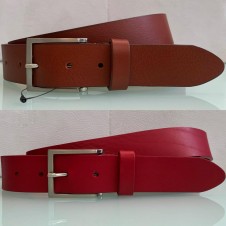 Cintura 3,5 cm Cuoio Made in Italy Cinture