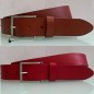 Cintura 3,5 cm Cuoio Made in Italy