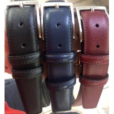Cintura saffiano 3,5cm artigianale made in italy LG Cinture