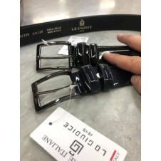Cintura vernice 3,5cm artigianale made in italy LG Cinture