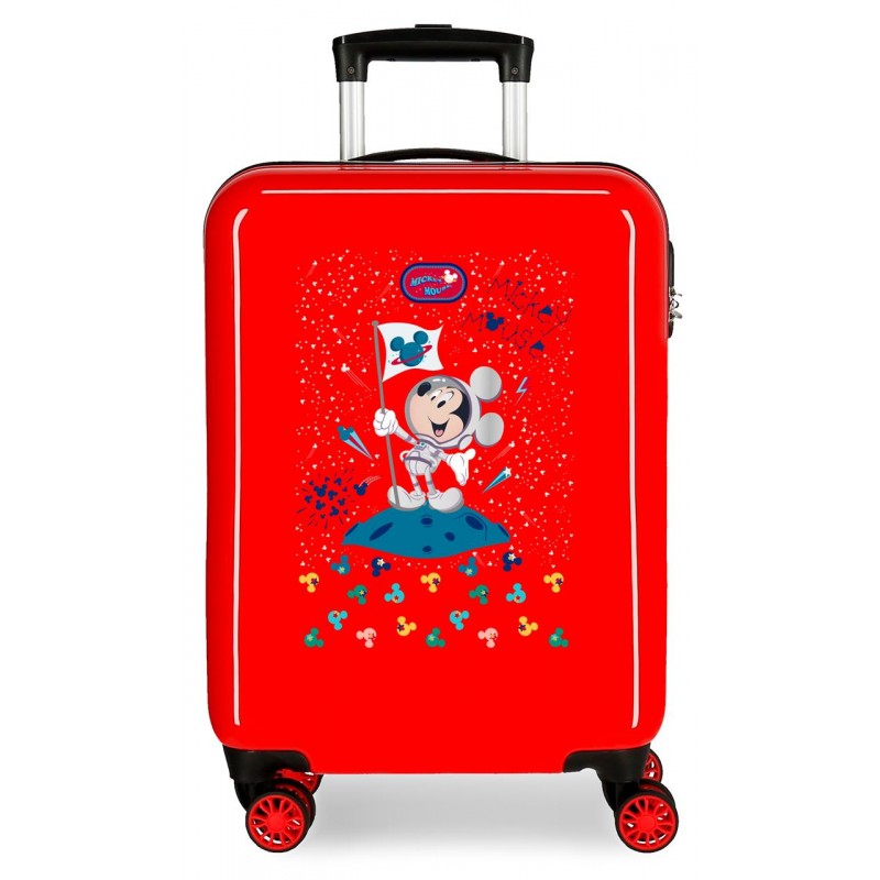 Trolley abs 55 cm 4r Mickey on the moon