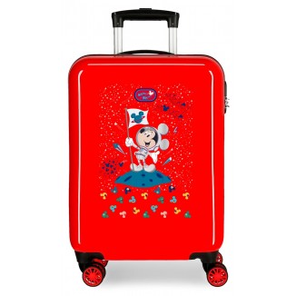Trolley abs 55 cm 4r Mickey on the moon