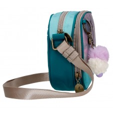 Tracolla Gorjuss grande 2 zip a whispered Key Santoro Borsette, marsupi e tracolline