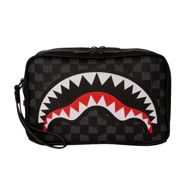 Pochette Drip check shark Sprayground