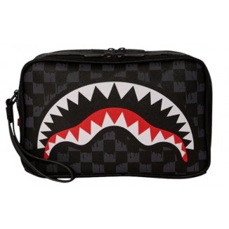 Pochette Drip check shark Sprayground