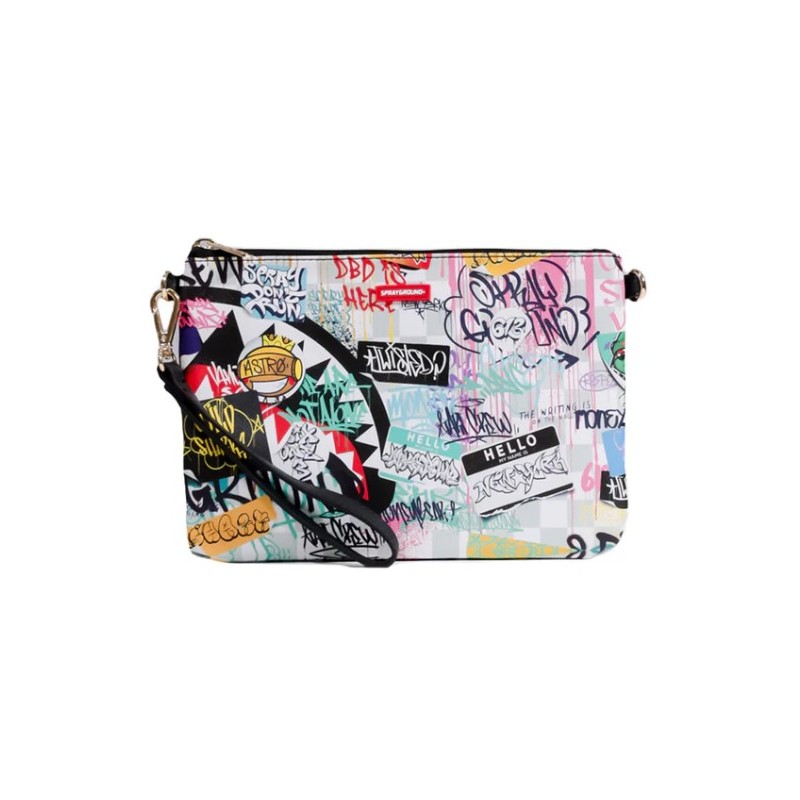 Pochette\tracolla Sip the rizz cream Sprayground