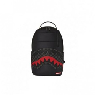 Zaino Black puffer grey check Sprayground