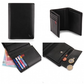 Portafoglio verticale c/porta monete Pascal Roncato