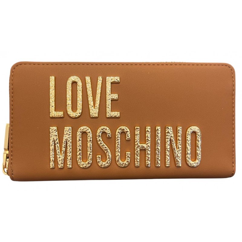 Portafoglio grain pu Love Moschino