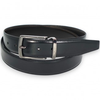 Cintura reversibile in pelle Trussardi