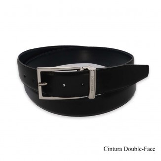 Cintura reversibile in pelle Trussardi Cinture