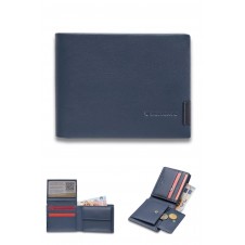 Portafoglio con porta monete e patta Monaco Roncato