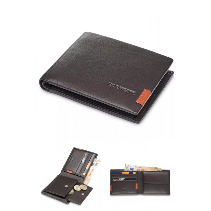 Portafoglio con porta monete Monaco Roncato