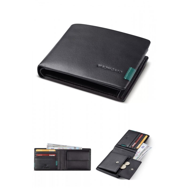 Portafoglio con porta monete Monaco Roncato