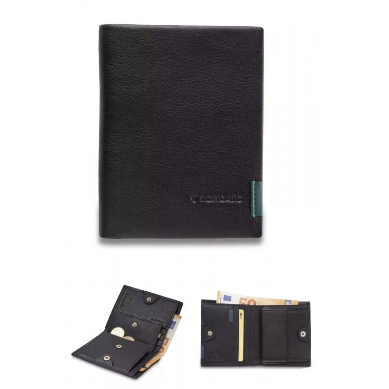 Portafoglio piccolo con porta monete Monaco Roncato