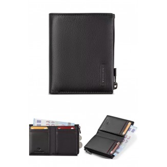 Portafoglio piatto con zip Detroit Roncato