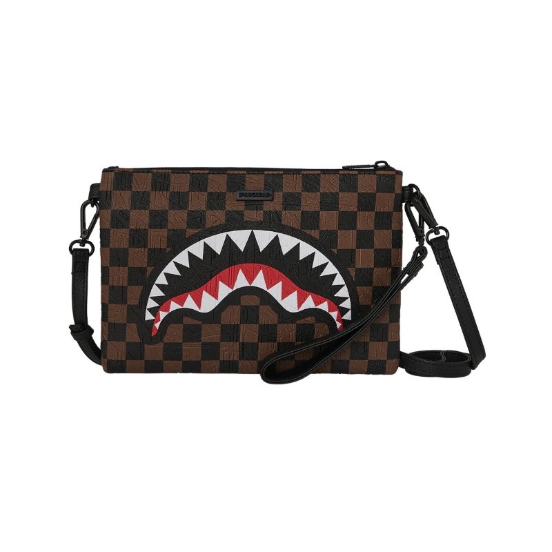 Pochette check 2 emboss Sprayground