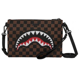 Pochette check 2 emboss Sprayground Pochette, Pouch, Tracolle e Marsupi