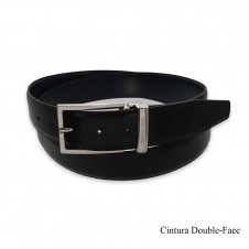 Cintura reversibile in pelle Trussardi Cinture