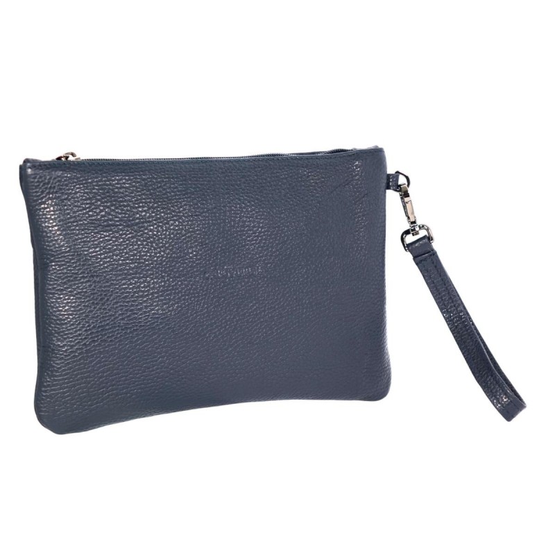 Pochette con polsino vera pelle Capoverde Made in Italy