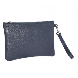 Pochette con polsino vera pelle Capoverde Made in Italy