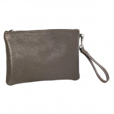 Pochette con polsino vera pelle Capoverde Made in Italy Pochette