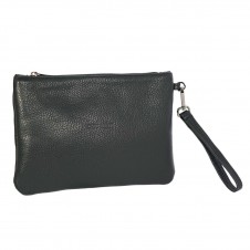 Pochette con polsino vera pelle Capoverde Made in Italy Pochette