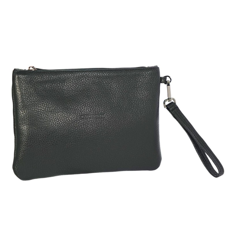 Pochette con polsino vera pelle Capoverde Made in Italy
