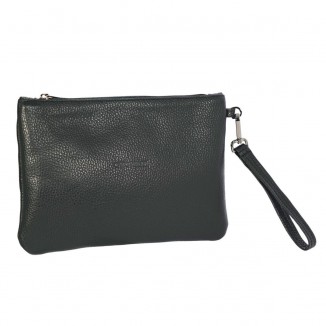Pochette con polsino vera pelle Capoverde Made in Italy