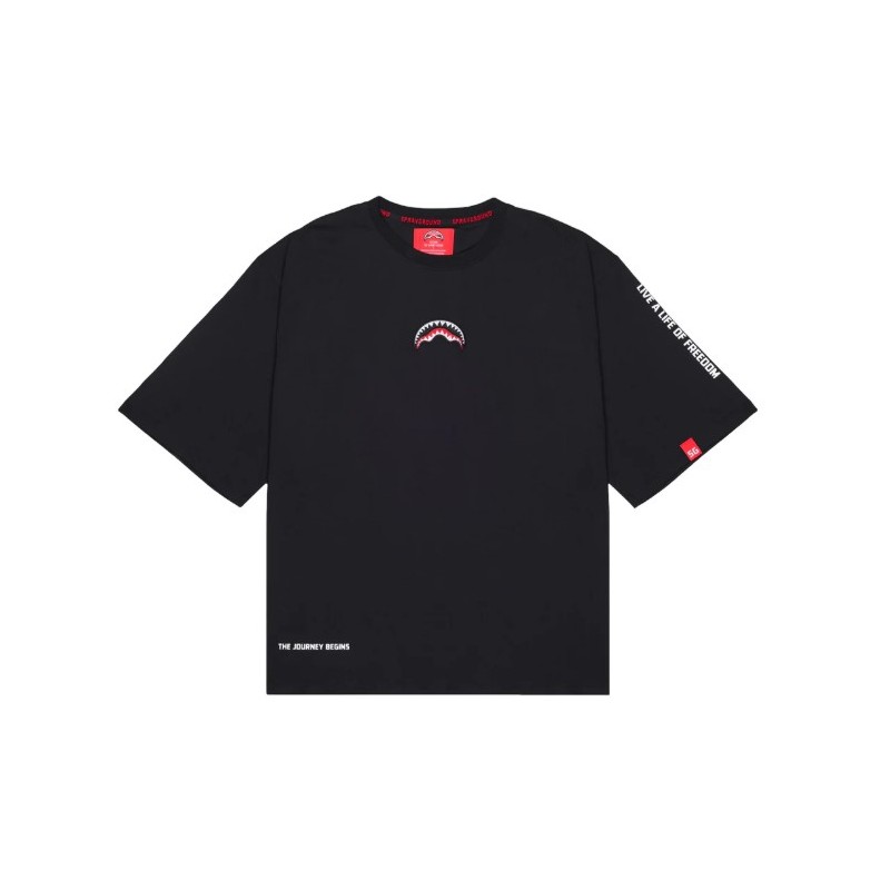 T-shirt be a shark boxy Sprayground