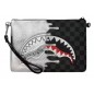 Pochette Silver Side Drip Sprayground