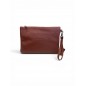 Pochette con polsino vera pelle Capoverde Made in Italy