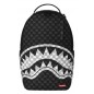 Zaino Black and white drip check shark Sprayground