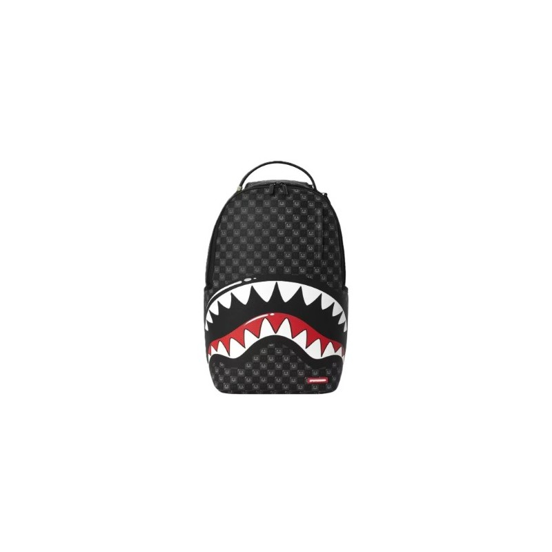 Zaino Sharks in Paris wtf bubbly black check Sprayground