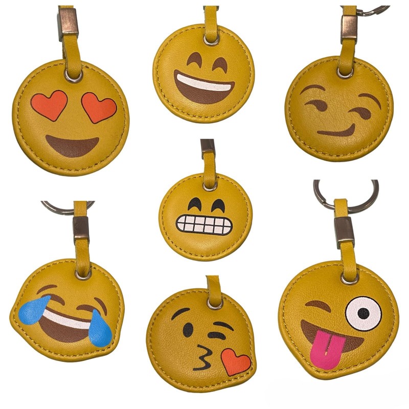 Emoji in pelle assortiti Tony Perotti