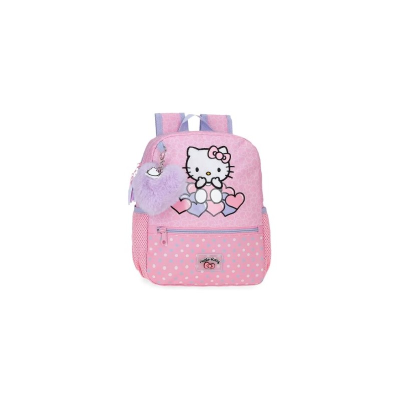 Zaino 28cm Hearts & Dots Hello Kitty Sanrio