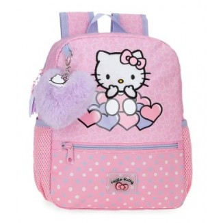 Zaino 28cm Hearts & Dots Hello Kitty Sanrio