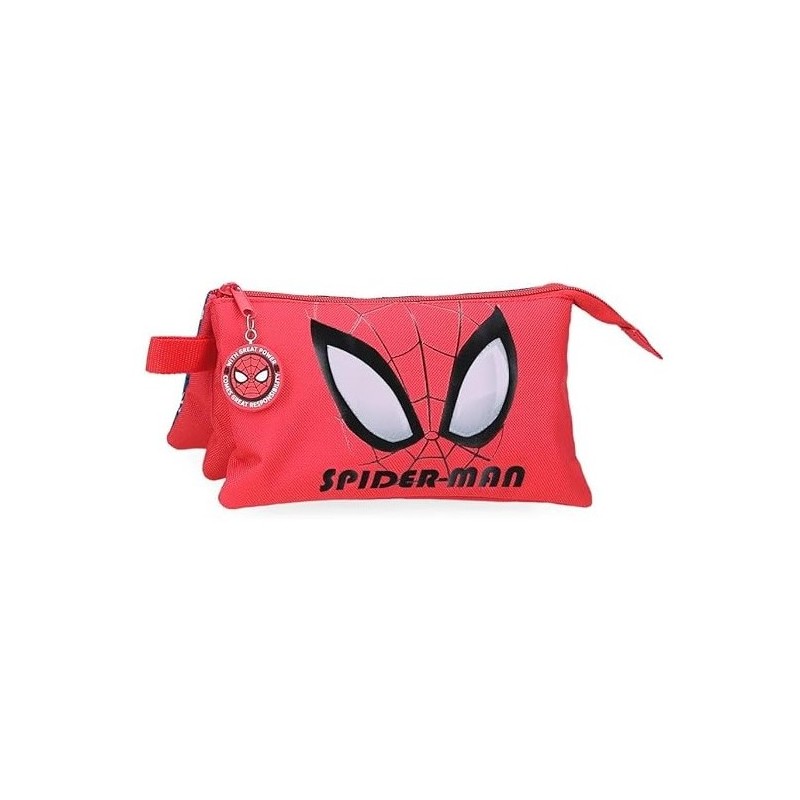 Astuccio 3 comparti Authentic Spiderman Marvel