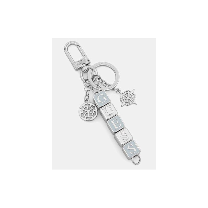Portachiavi con logo Guess