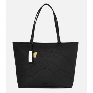 Borsa Blacked out embossed gold tooth Sprayground