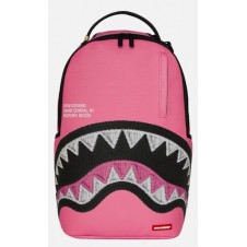 Zaino Shark central pink embroidered shark Sprayground