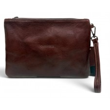 Pochette Uomo cuoio vegetale Made in Italy Capoverde