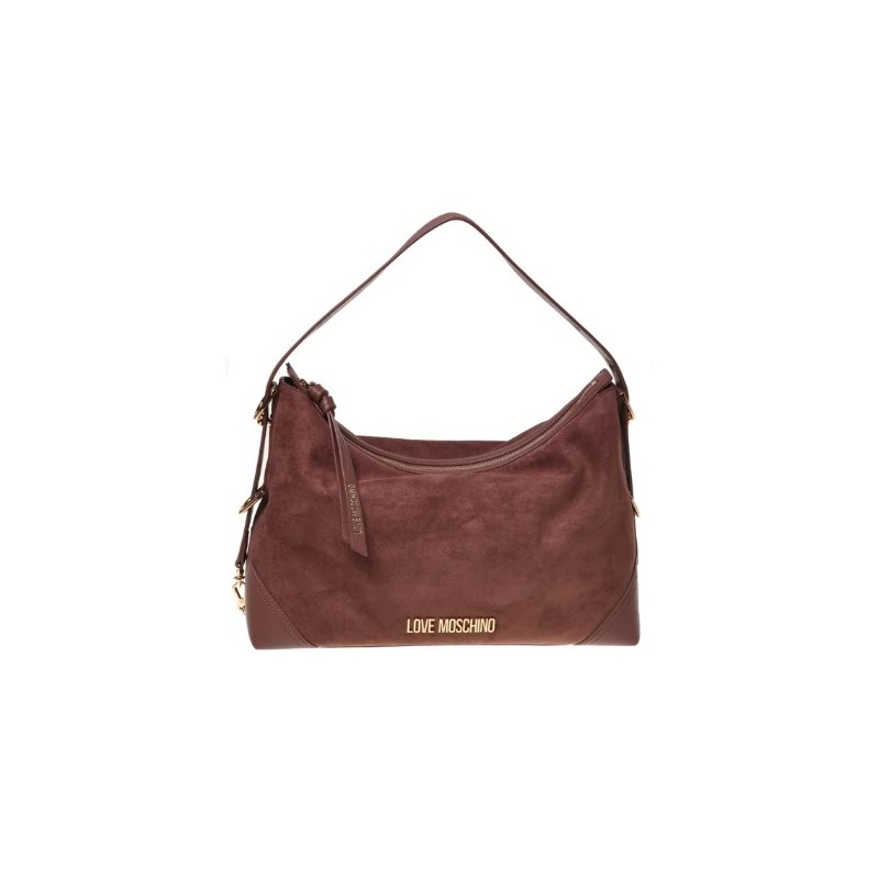 Borsa Velour Love Moschino