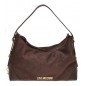 Borsa Velour Love Moschino